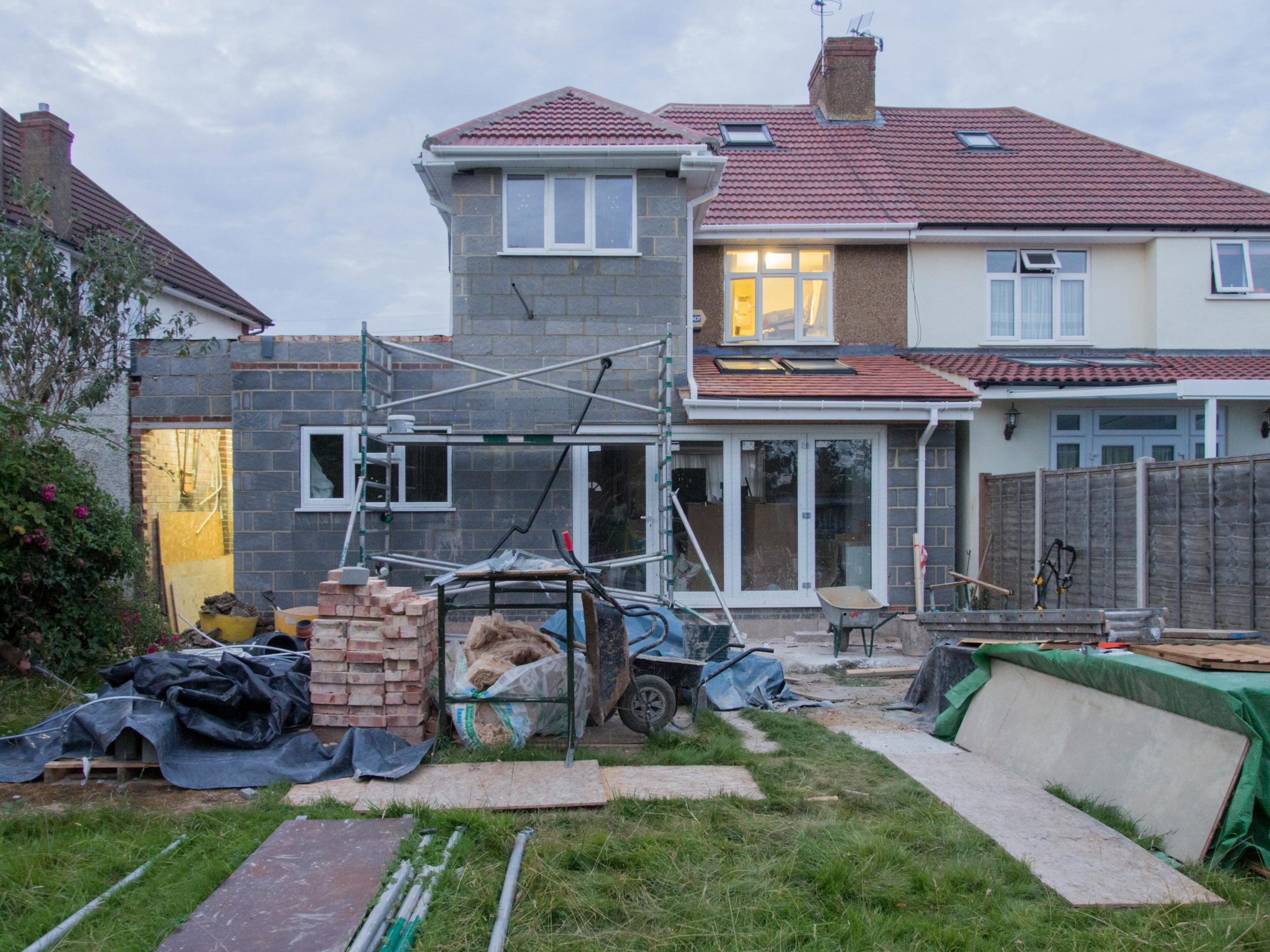 House extension party wall award